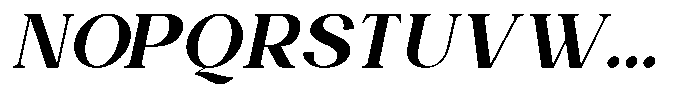 Kaweni Italic Font UPPERCASE