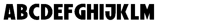 Kawper Bold Font UPPERCASE