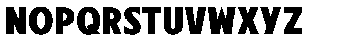 Kawper Bold Font UPPERCASE
