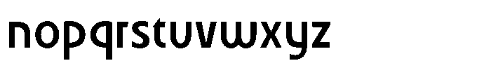 Kawper Light Font LOWERCASE