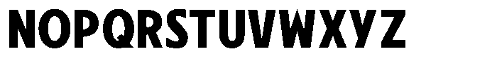 Kawper Medium Font UPPERCASE