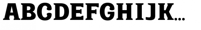 Kaybuts Bold Semi Serif Font UPPERCASE