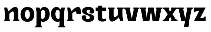 Kaybuts Bold Semi Serif Font LOWERCASE