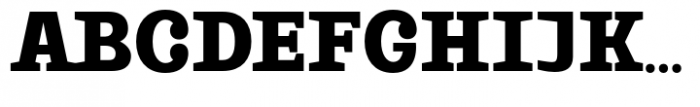 Kaybuts Bold Serif Font UPPERCASE