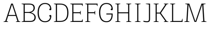 Kaybuts Light Semi Serif Font UPPERCASE
