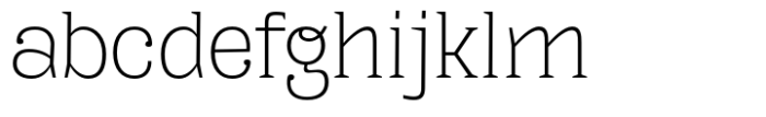 Kaybuts Light Semi Serif Font LOWERCASE