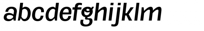 Kaybuts Medium Sans Italic Font LOWERCASE