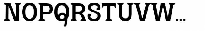 Kaybuts Medium Semi Serif Font UPPERCASE