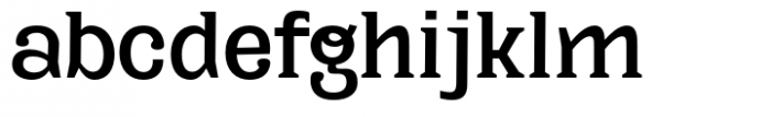 Kaybuts Medium Semi Serif Font LOWERCASE