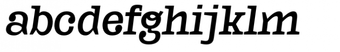 Kaybuts Medium Serif Italic Font LOWERCASE