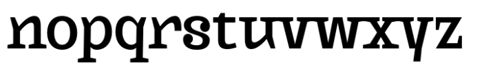Kaybuts Medium Serif Font LOWERCASE