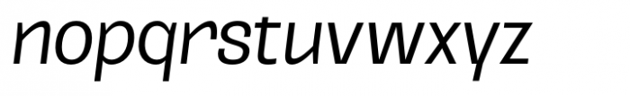 Kaybuts Regular Sans Italic Font LOWERCASE