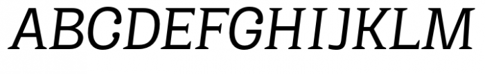 Kaybuts Regular Semi Serif Italic Font UPPERCASE