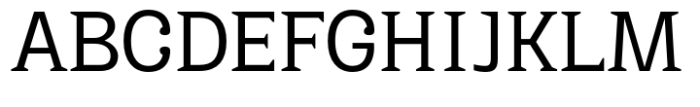 Kaybuts Regular Semi Serif Font UPPERCASE