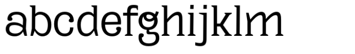 Kaybuts Regular Semi Serif Font LOWERCASE