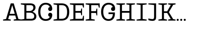 Kaybuts Regular Serif Font UPPERCASE