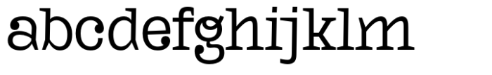 Kaybuts Regular Serif Font LOWERCASE