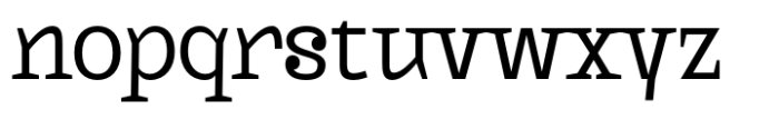 Kaybuts Regular Serif Font LOWERCASE