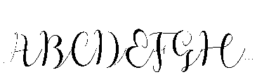 Kayla Elegant Script Font UPPERCASE