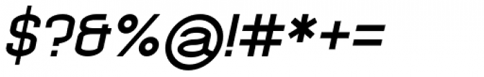 Kayla Sans Bold Italic Font OTHER CHARS