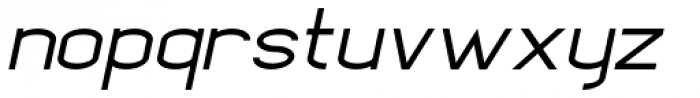 Kayla Sans Italic Font LOWERCASE