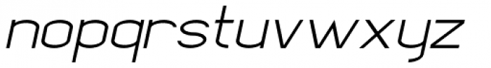 Kayla Sans Light Italic Font LOWERCASE