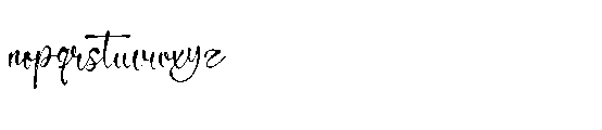 Kaylime Lisandrei Regular Font LOWERCASE