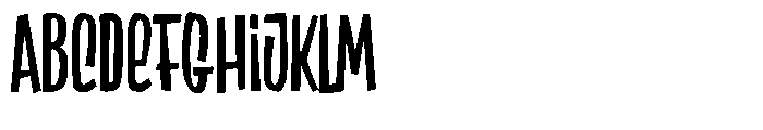 Kayo Blast Regular Font UPPERCASE
