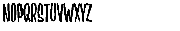 Kayo Blast Regular Font UPPERCASE
