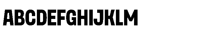Kayotique Sharp Condensed Font UPPERCASE