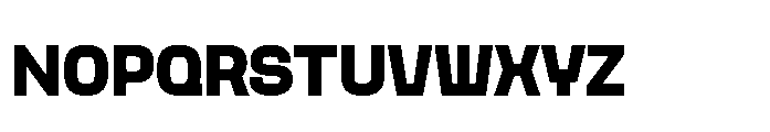 Kayotique Sharp Normal Font LOWERCASE
