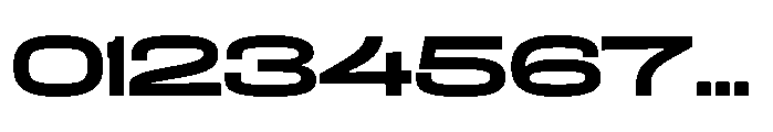 Kayotique Sharp Ultra Expanded Font OTHER CHARS