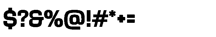 Kayotique Sharp VF Font OTHER CHARS