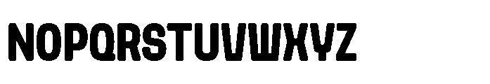 Kayotique Soft Condensed Font UPPERCASE