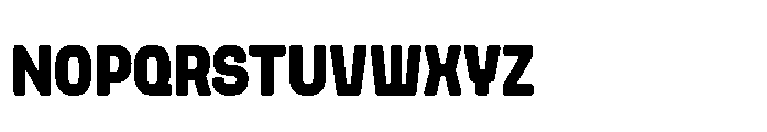 Kayotique Soft Condensed Font LOWERCASE