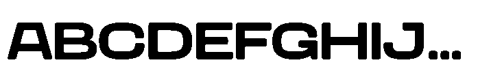 Kayotique Soft Expanded Font UPPERCASE