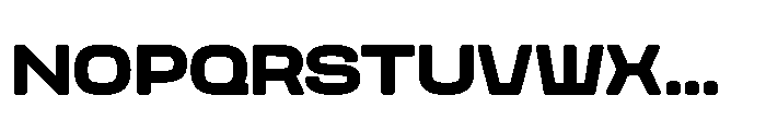 Kayotique Soft Semi Expanded Font LOWERCASE