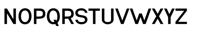 Kazia Medium Font UPPERCASE