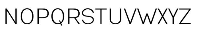 Kazia Thin Font UPPERCASE