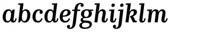Kazimir Text Medium Italic Font LOWERCASE