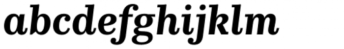 Kazimir Text Semibold Italic Font LOWERCASE