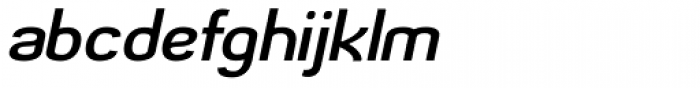 Kazumi Sans Italic Font LOWERCASE