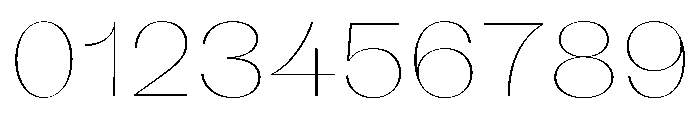 KAttilaPreview 10Hairline Instance Font OTHER CHARS