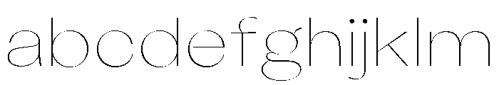 KAttilaPreview 10Hairline FONT