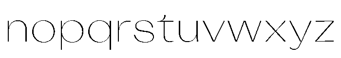 KAttilaPreview 20Thin Font LOWERCASE