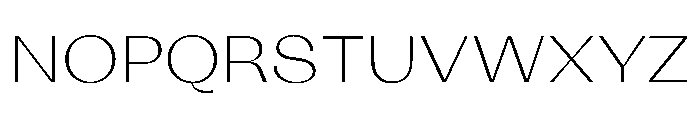 KAttilaPreview 30Extralight Instance Font UPPERCASE