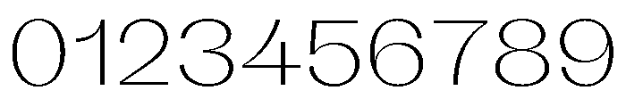 KAttilaPreview 30Extralight Font OTHER CHARS