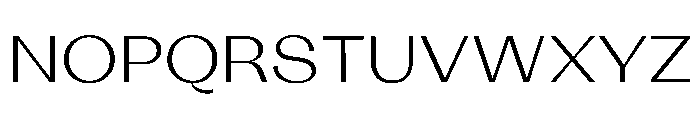 KAttilaPreview 40Light Instance Font UPPERCASE