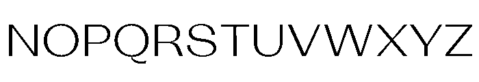 KAttilaPreview 40Light Font UPPERCASE