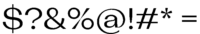 KAttilaPreview 50Regular Font OTHER CHARS